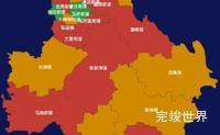 北京市通州区geoJson地图渲染实例